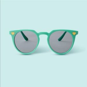 Stoney Clover Lane x Target cat eye sunglasses light green